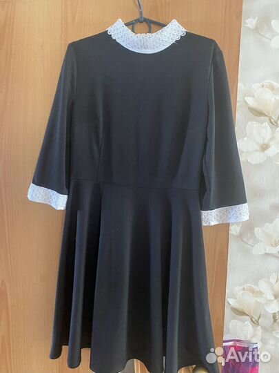 Школьное платье и фартук