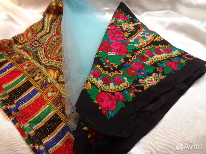 Старинные головные платки СССР