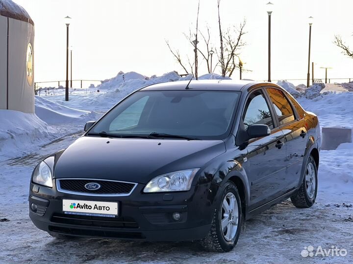 Ford Focus 1.6 МТ, 2007, 193 000 км