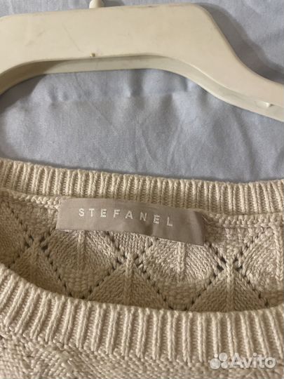 Джемпер бренда Stefanel хлопок новый р. S (44)