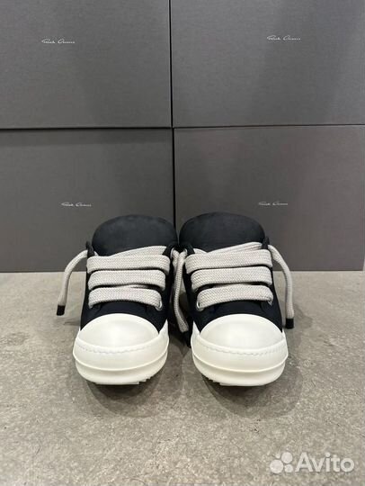 Rick Owens Jumbo Padded Low кеды оригинал