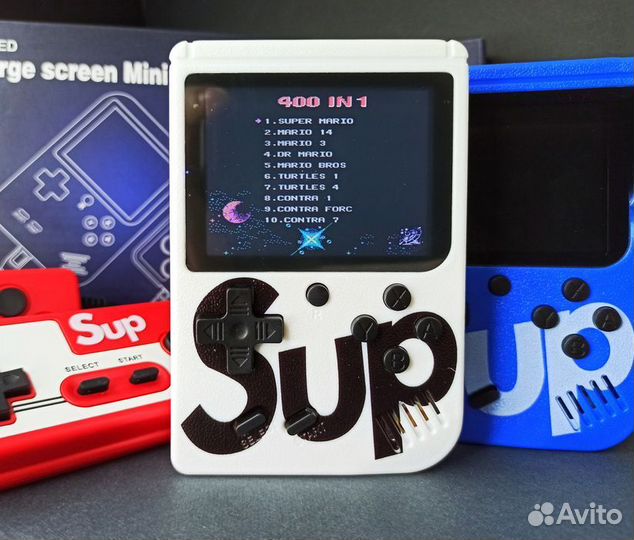 Игровая приставка SUP с джойстиком карманный