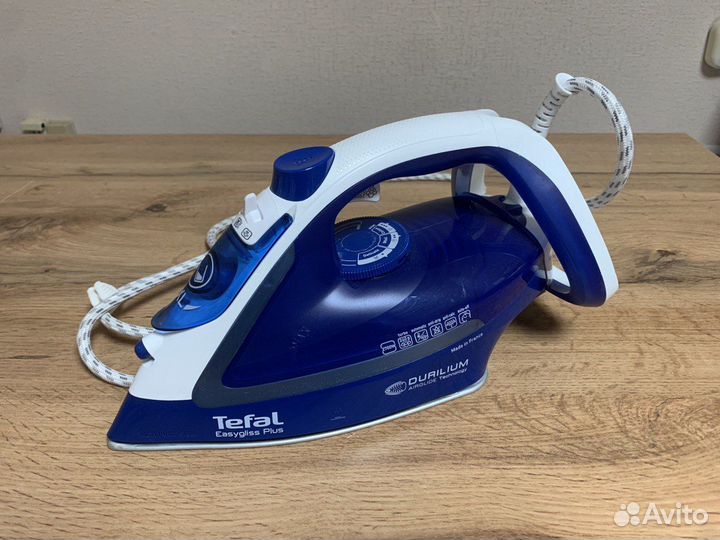Утюг Tefal Easygliss Plus FV5770E0, синий