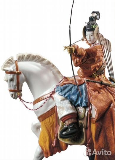 Фарфоровая фигурка Lladro Японский лучник 01008798