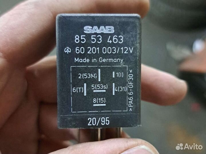 Реле стеклоочистителя Saab 8553463