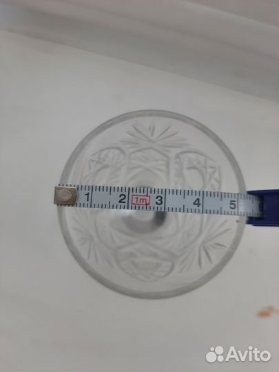 Хрустальные рюмки на ножке СССР