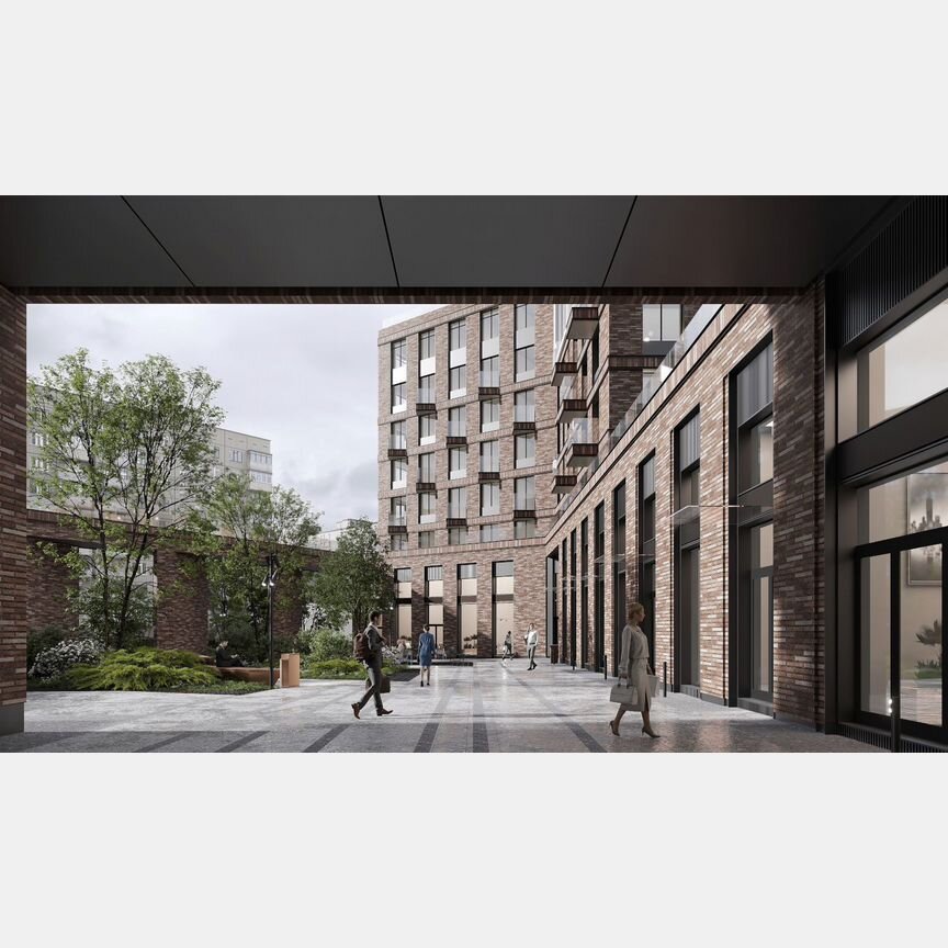 2-к. квартира, 61,3 м², 3/42 эт.