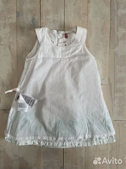 Платье для девочки Name It. р. 9-12 месяцев