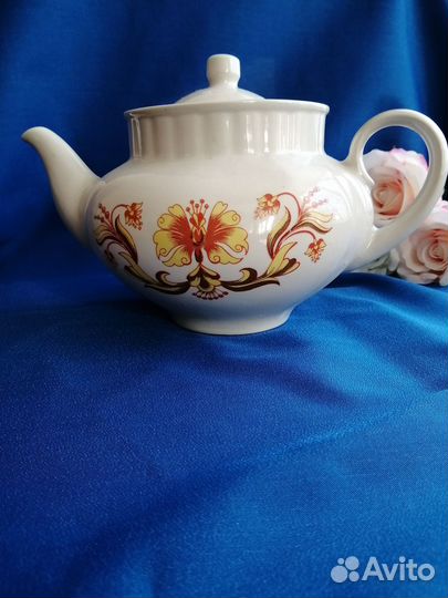 Чайник заварочный фарфоровый СССР