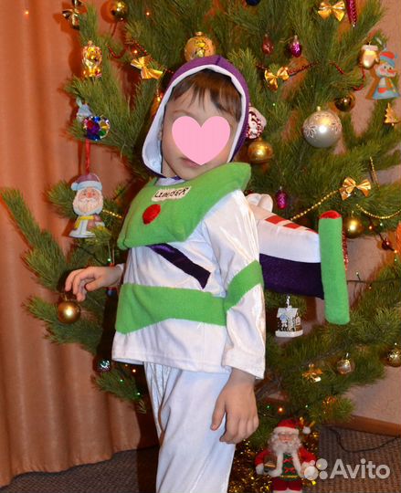 Новогодний костюм Баз Лайтер на 3-4 года