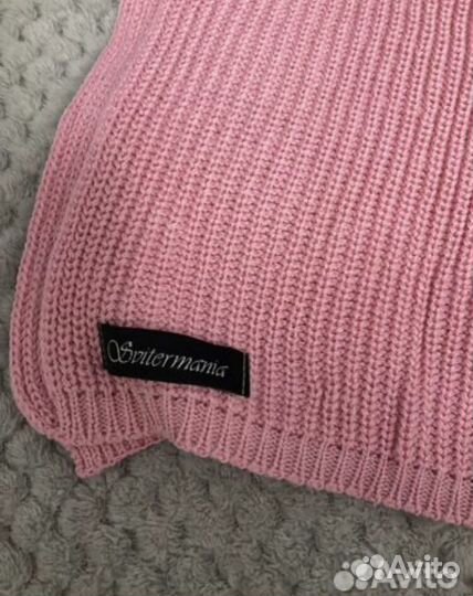 Шарф вязанный ручной работы новый