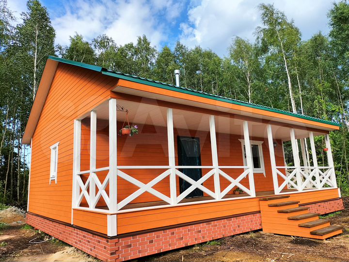 Дом 98 м² на участке 10 сот.