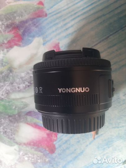 Объектив yongnuo 50mm f1 8