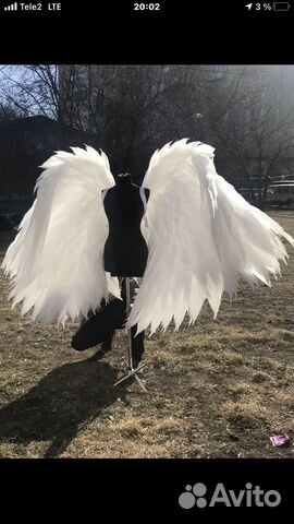 Крылья ангела белые