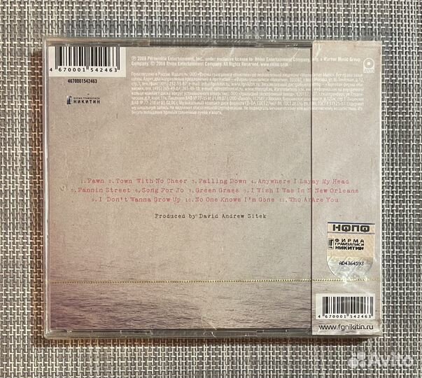 Scarlett Johansson - Anywhere I Lay My Head CD Rus