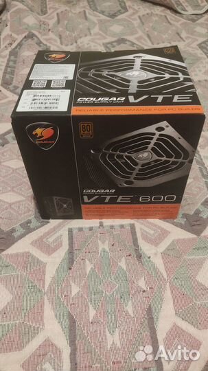 Блок питания Cougar VTE600, 600w