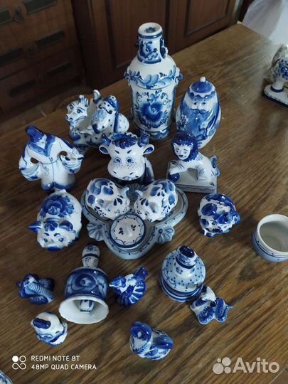 Статуэтки Гжель