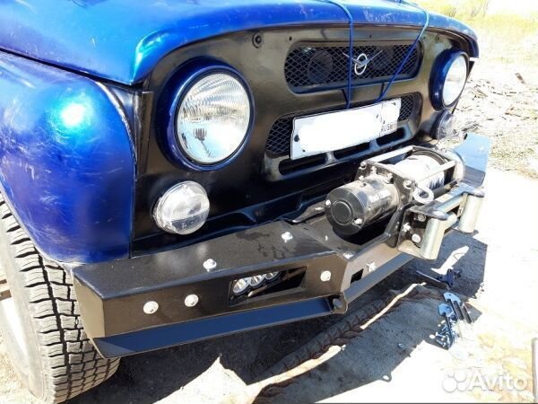Передний бампер rubicon-1 УАЗ 469 Хантер Барс