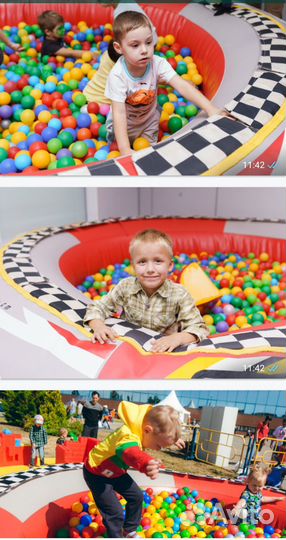 Мягкий сухой бассейн