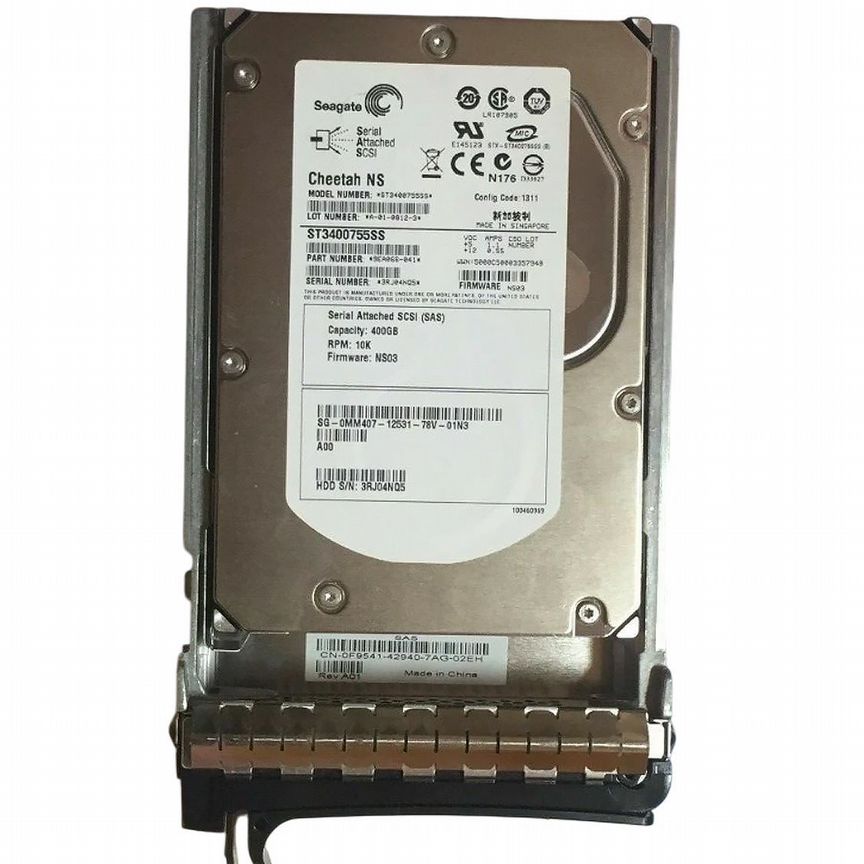 [0MM407] Жесткий Диск Dell Mm407 400gb Sas 3,5" Hdd
