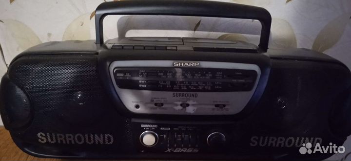 Кассетная магнитола sharp