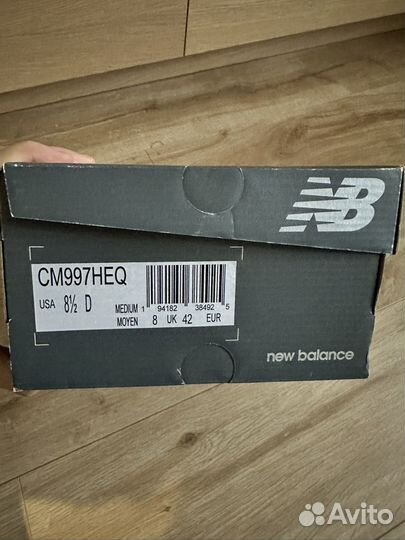 Кроссовки new balance 997h