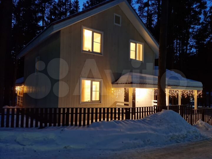 Коттедж 125 м² на участке 5,5 сот.