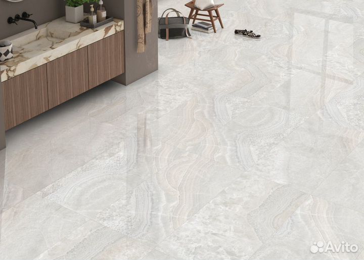 Керамогранит NTCeramic Onyx Frazil Ice