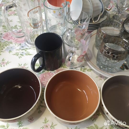 Посуда разная стекло керамика