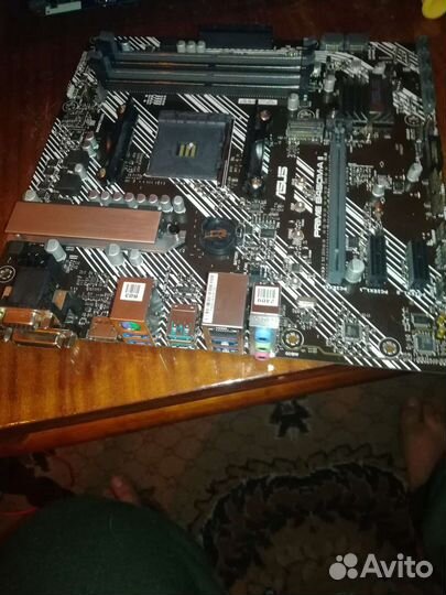 Материнская плата asus prame b450-all