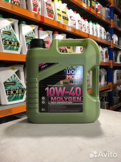 Масло моторное liqui moly Molygen NG 10w40 4л