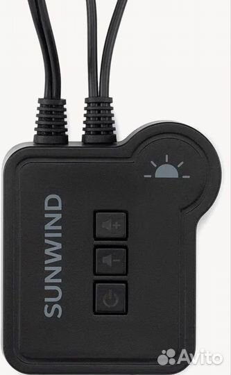 Колонки SunWind SW-SP300, 2.0, черный