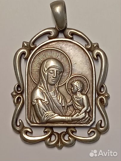 Серебряная иконка Т21541