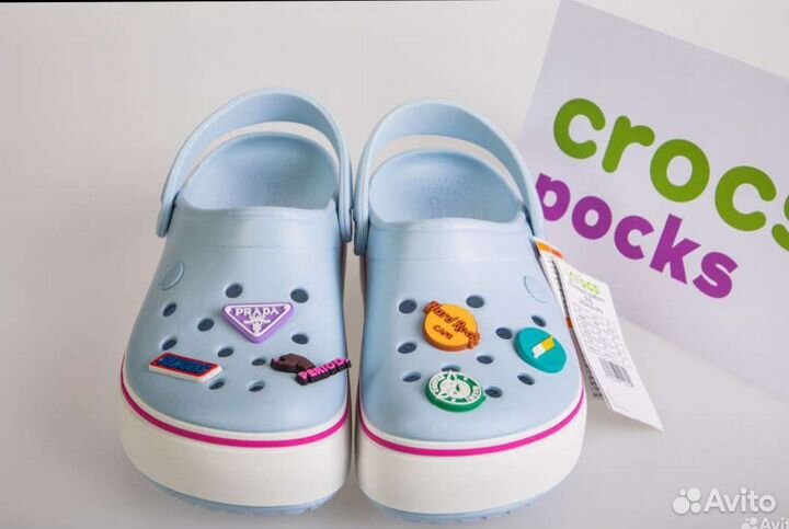 Crocs на платформе