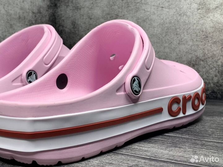 Crocs сабо розовые 41-45