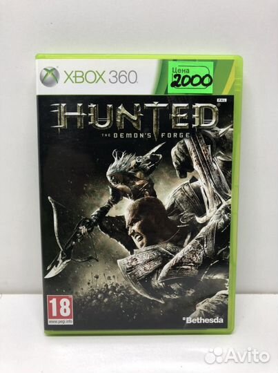 Диск Hunted The demons forge для Xbox 360