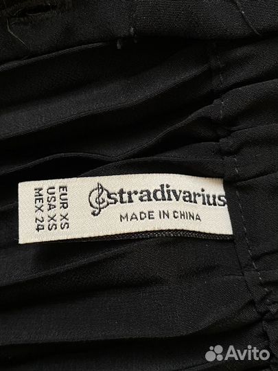 Юбка плиссе stradivarius xs