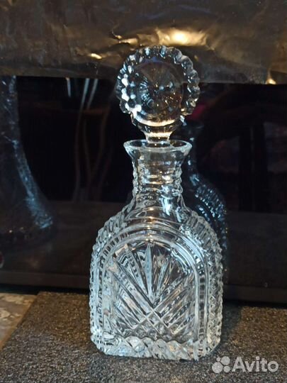 Хрусталь СССР графин штоф