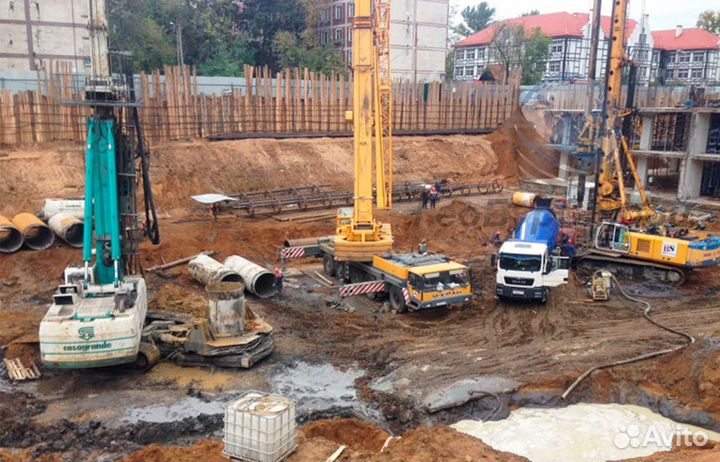 Сваи бнс. Устройство свайного фундамента