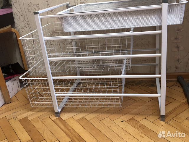 Стойка Собери сам с корзинами Leroy merlen