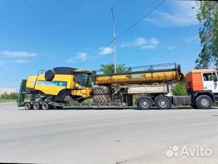 Услуги низкорамного трала. Перевозка техники и т.д