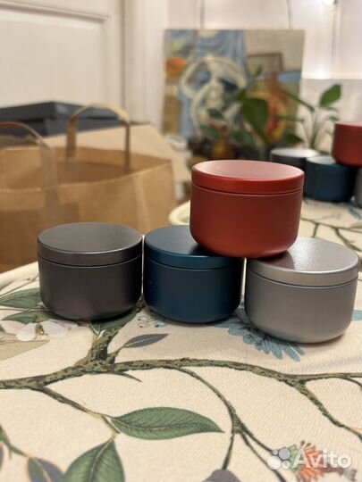 Баночки для свечей набор