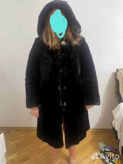 Шуба норковая 48 50 бу