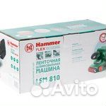 Машинка шлифовальная ленточная hammer LSM810