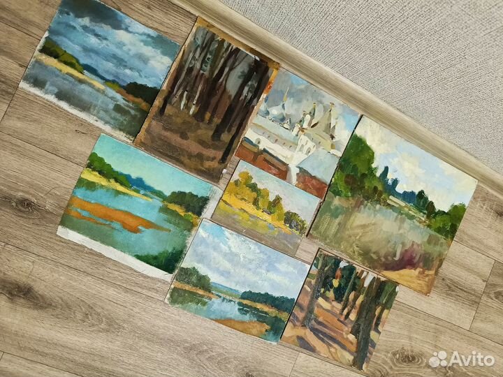 Этюды и художественные работы фиксированная цена