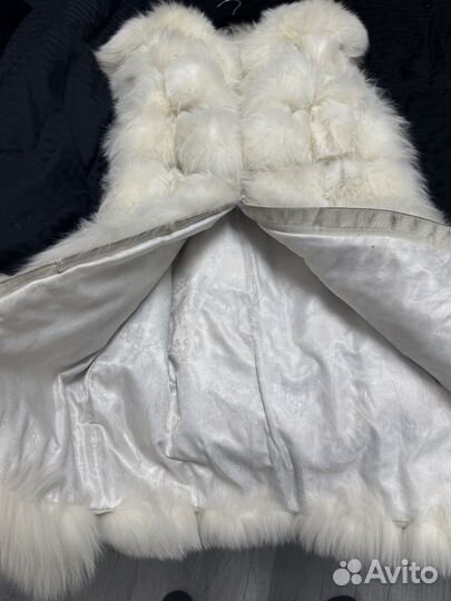 Жилетка из песца