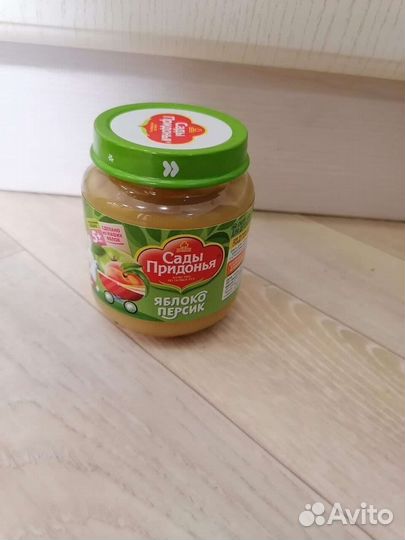 Детское фруктовое пюре