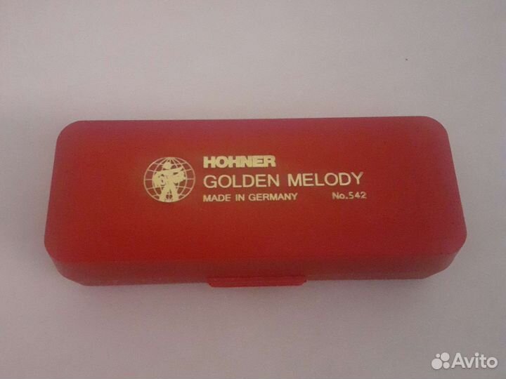 Губная гармошка hohner golden melody