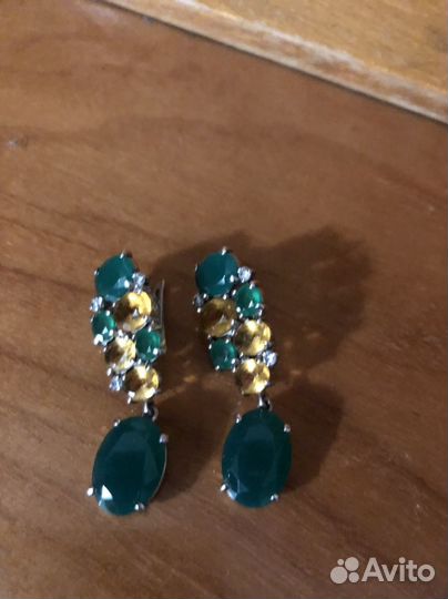 Серебряные серьги