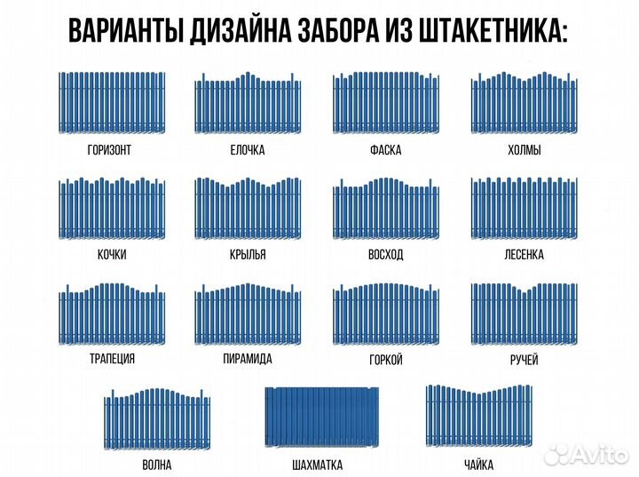 Евроштакетник под ключ